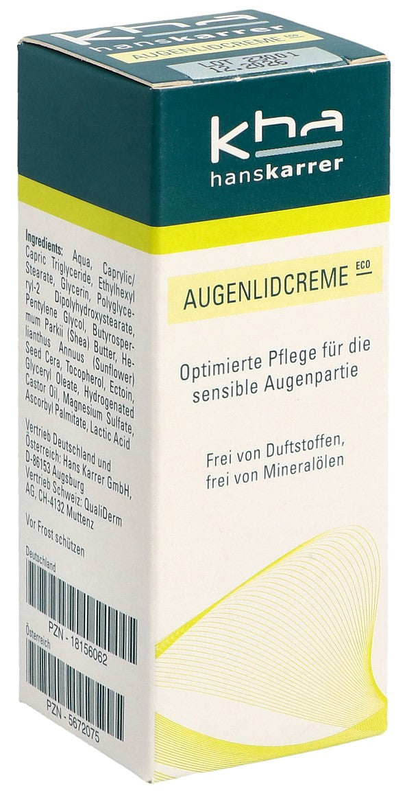 HANS KARRER Augenlidcreme Eco