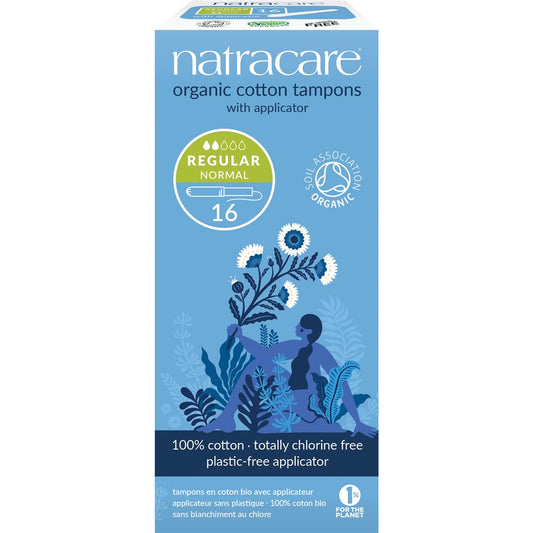 NATRACARE Tampons mit Applikator regular