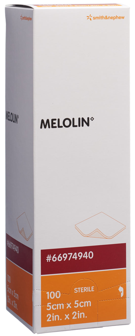 MELOLIN Wundkompressen 5x5cm steril
