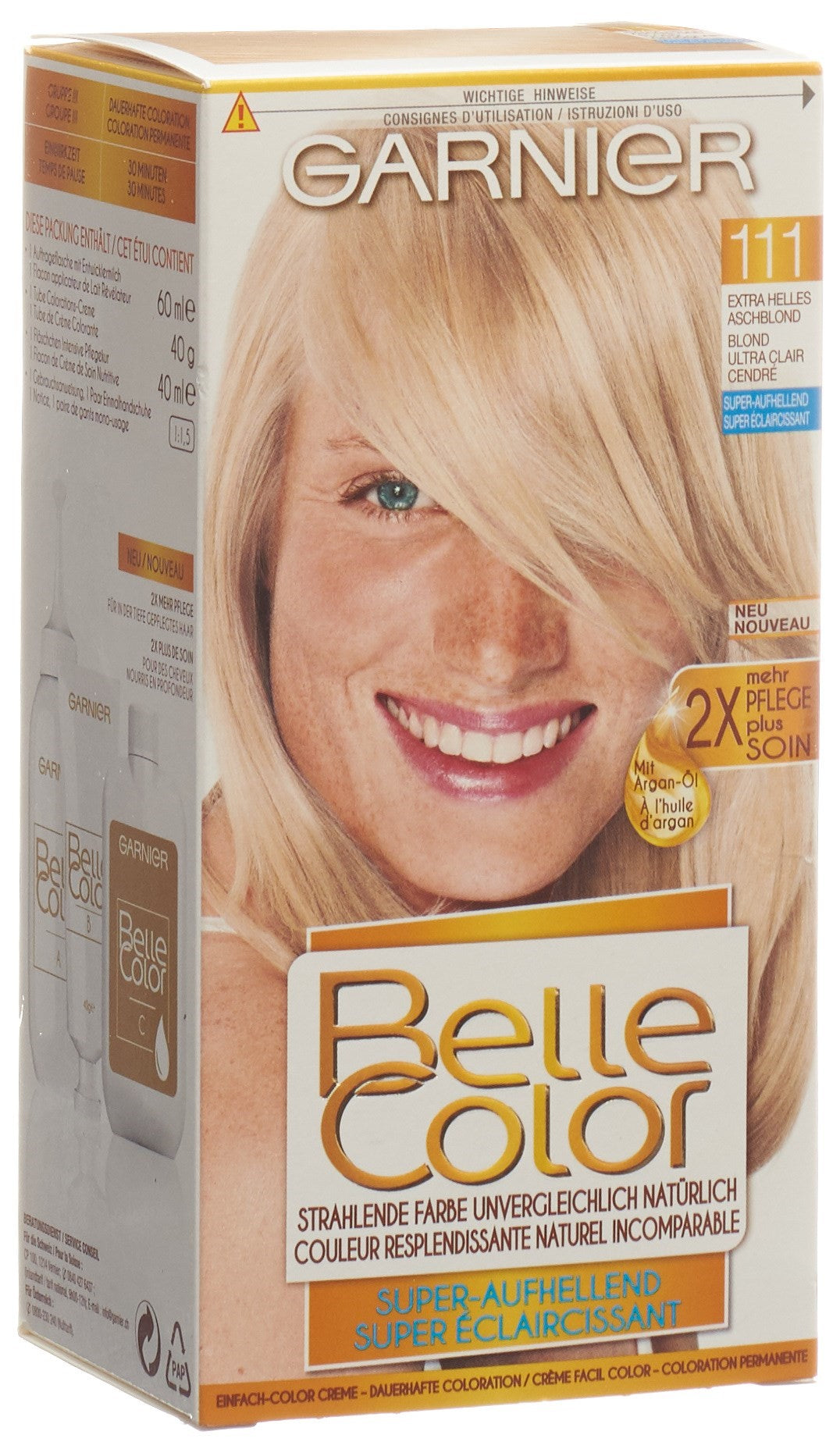 BELLE COLOR Einfach Color-Gel No111 hell aschblond