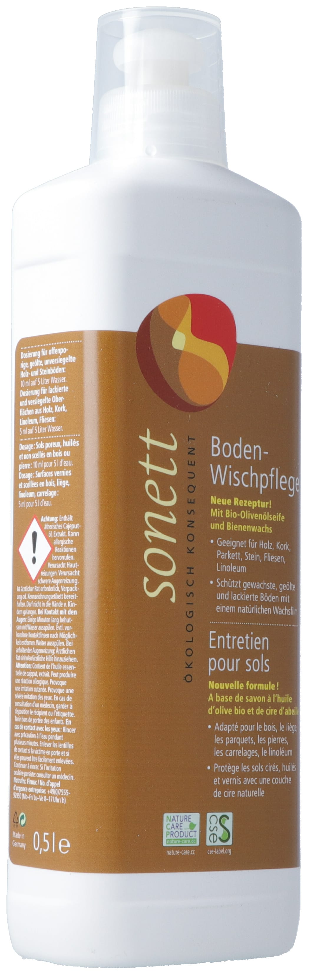 SONETT Boden-Wischpflege versiegelte Böden