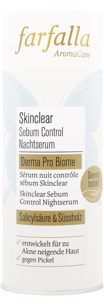 FARFALLA Skinclear Seb Cont Nachtserum