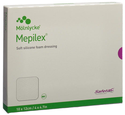 MEPILEX Schaumverband Safetac 10x12cm Si neu