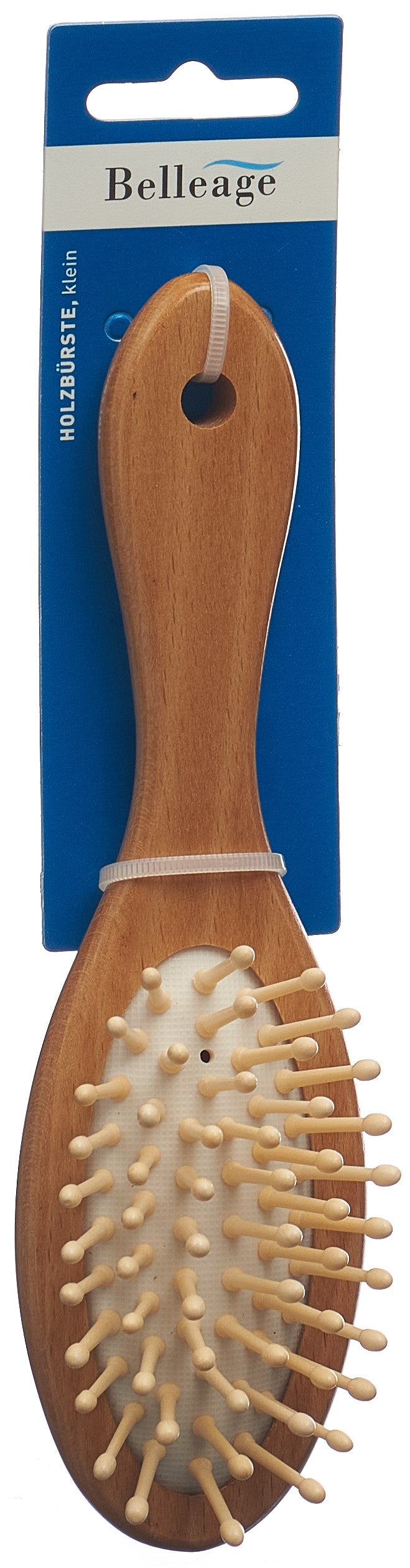 BELLEAGE Holzbürste klein oval
