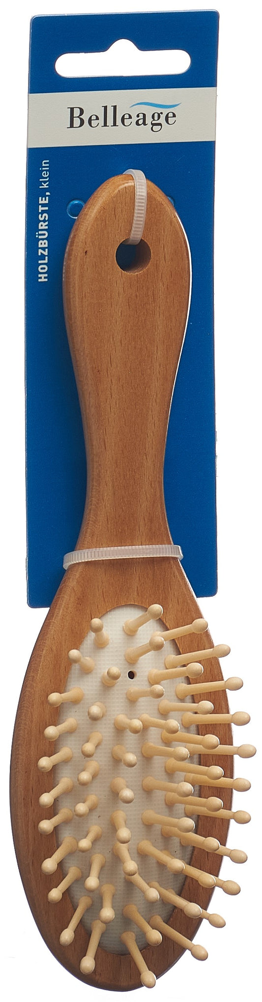 BELLEAGE Holzbürste klein oval