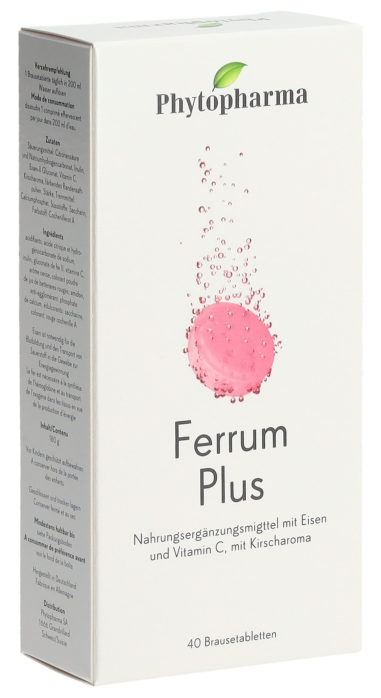 PHYTOPHARMA Ferrum Plus Brausetabl