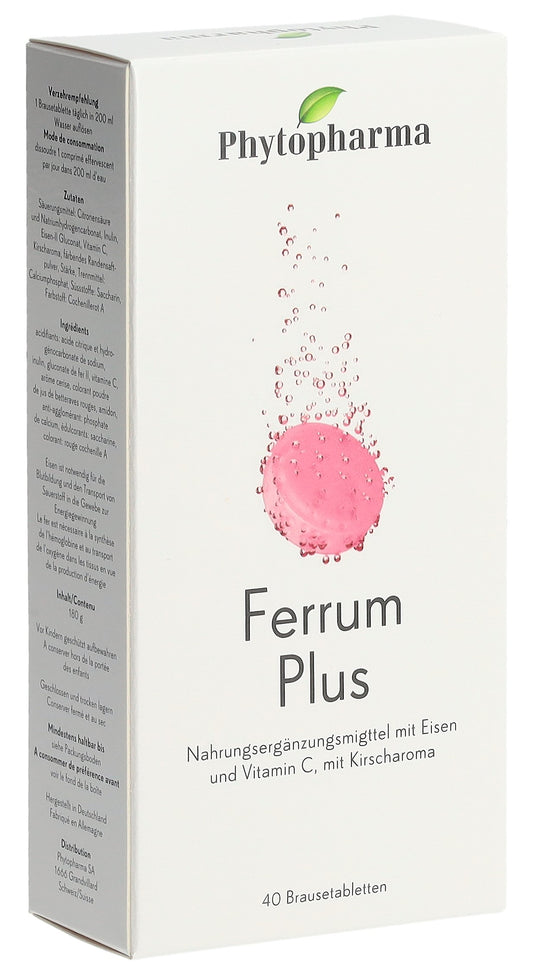 PHYTOPHARMA Ferrum Plus Brausetabl