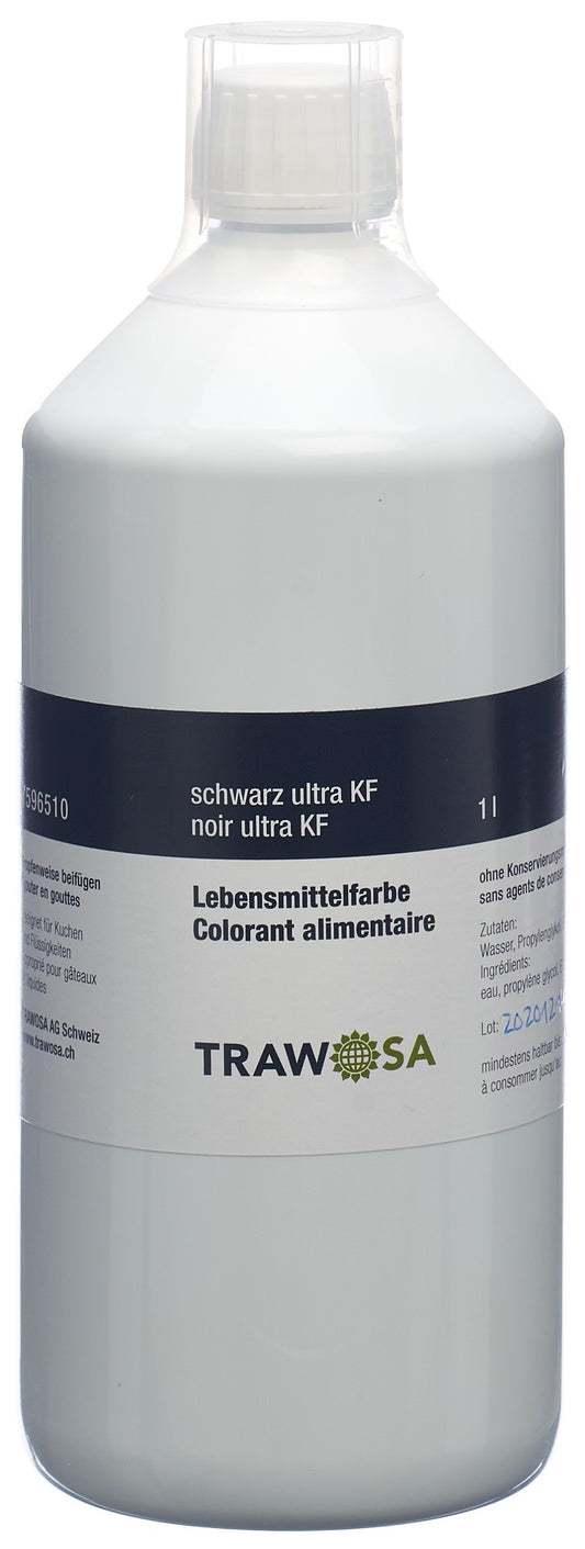 TRAWOSA Lebensmittelfarbstoff schwa Ult KF