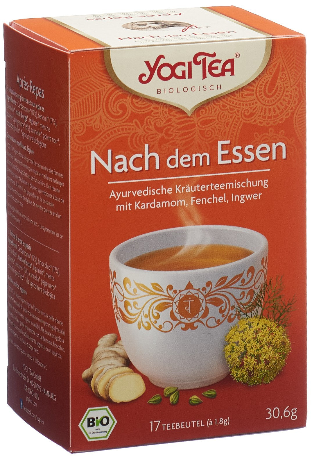 YOGI TEA Nach dem Essen Tee