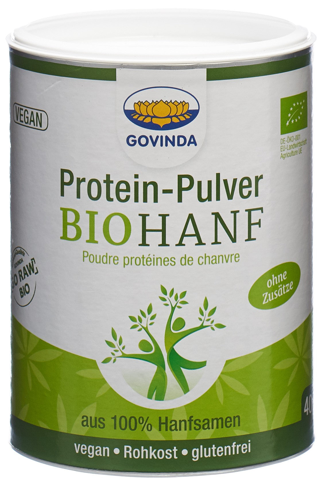 GOVINDA Proteinpulver Hanf Bio