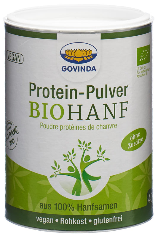 GOVINDA Proteinpulver Hanf Bio