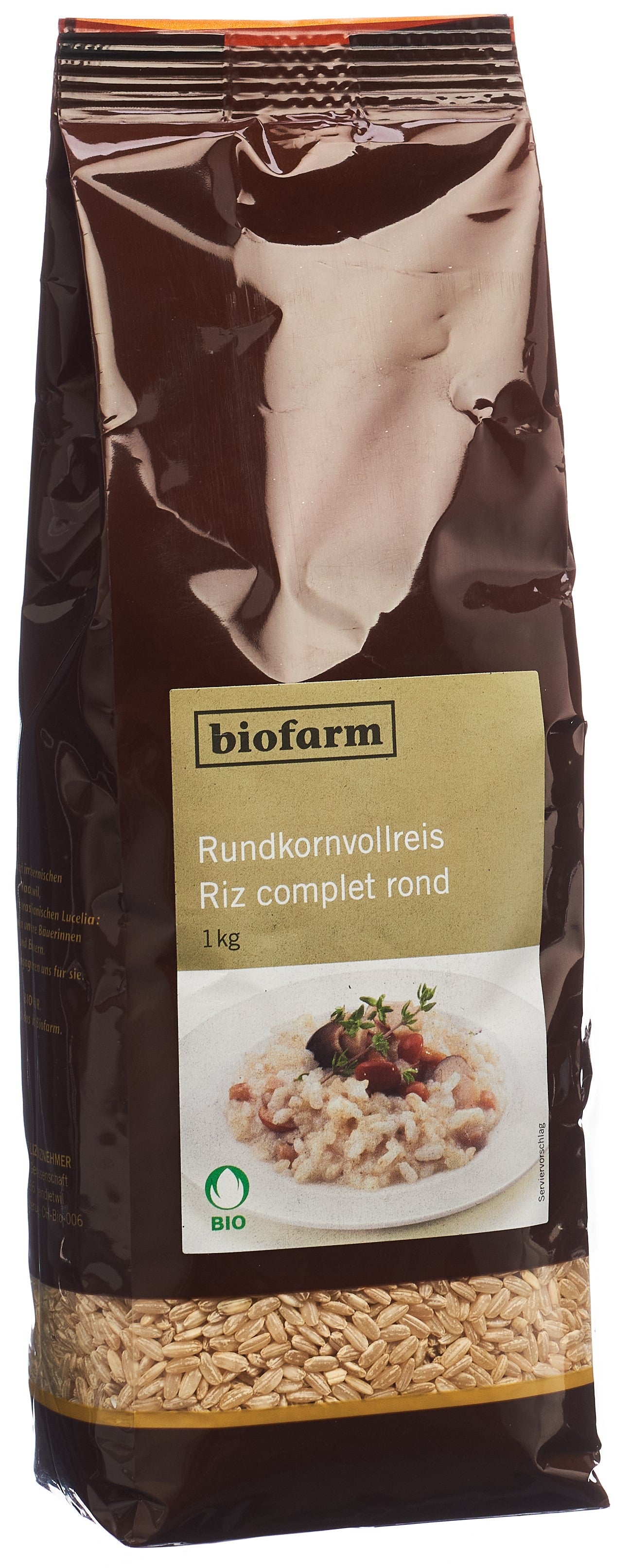BIOFARM Reis Rundkorn Knospe