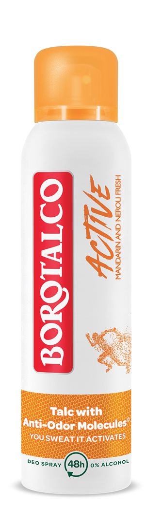 BOROTALCO Deo Active Spray Mandar Nero