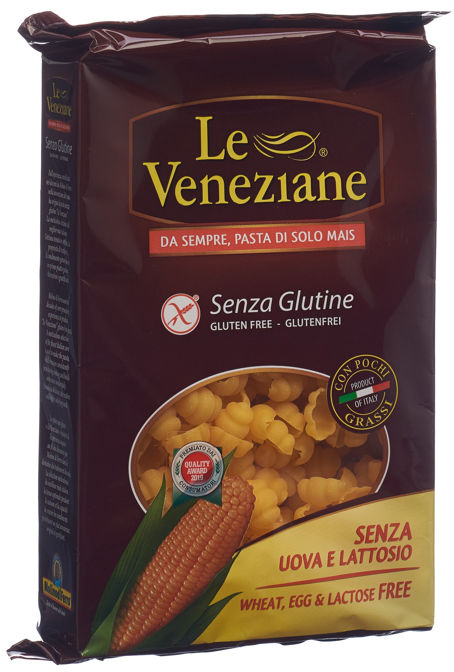 LE VENEZIANE Gnocchi Rigate Mais glutenfrei