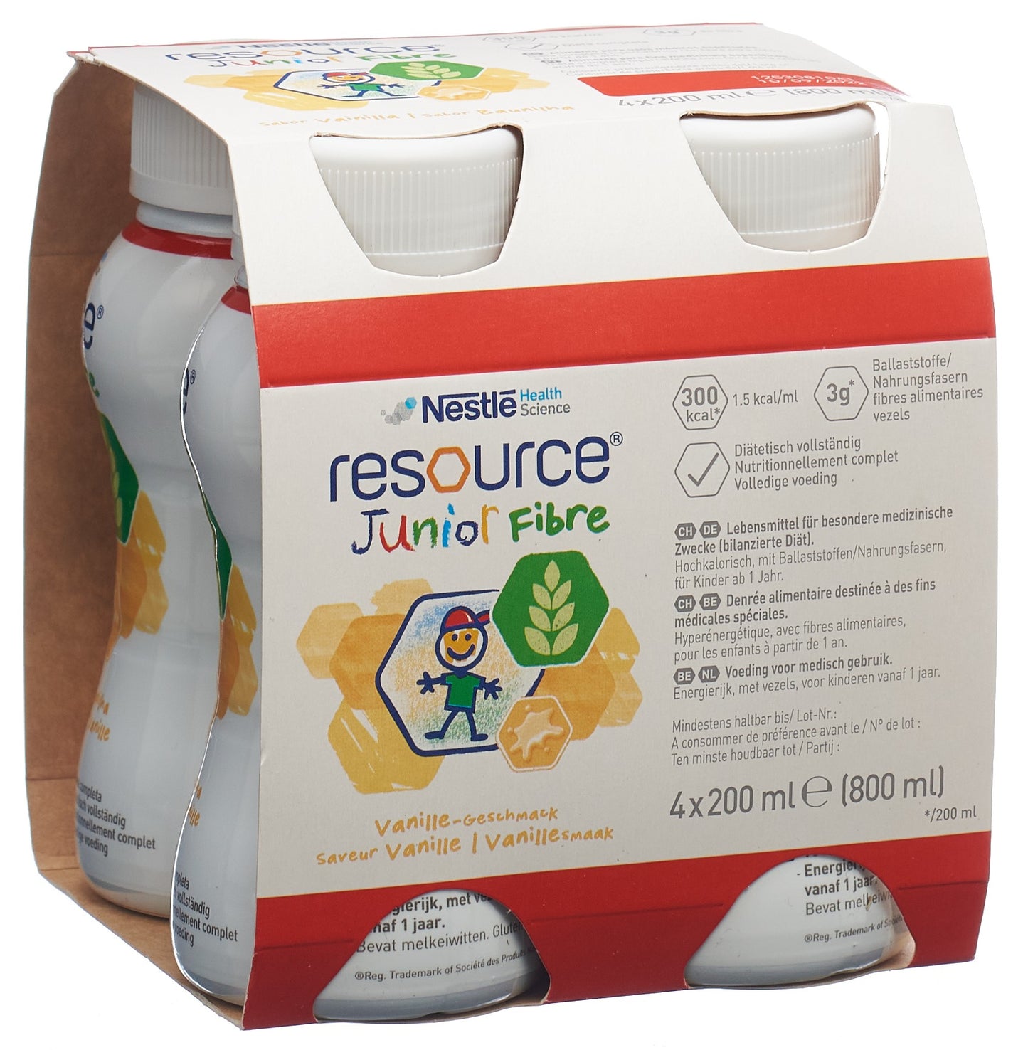 RESOURCE Junior Fibre Vanille