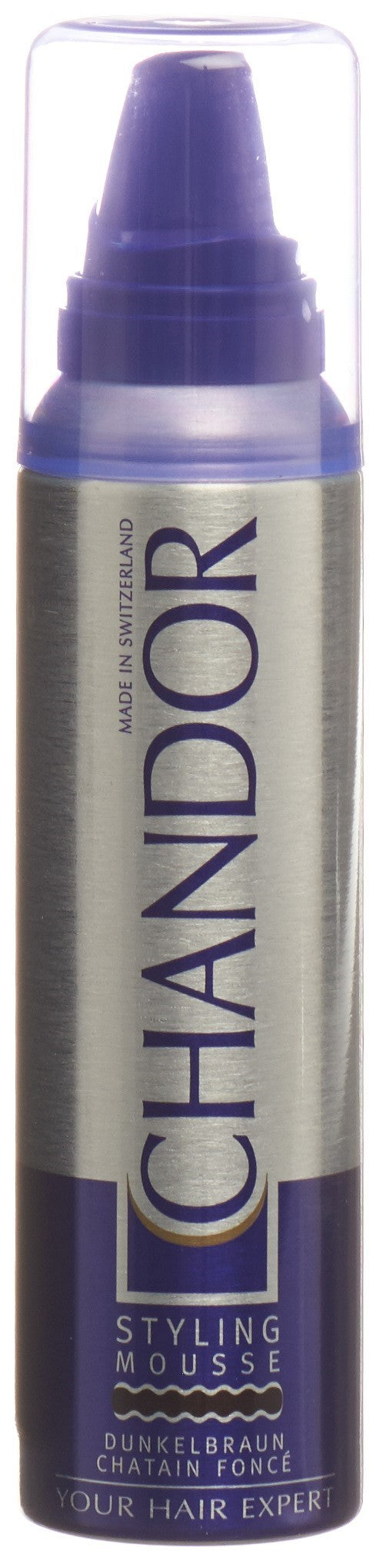 CHANDOR COLOUR Styling Mousse Dunkelbraun