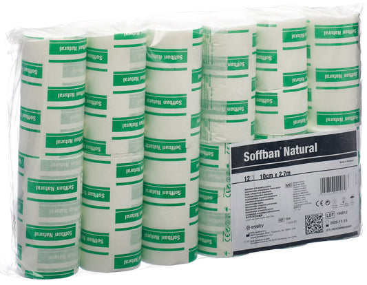 SOFFBAN NATUR Polsterbinde 10cmx2.7m
