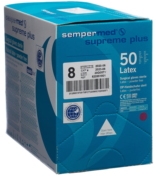 SEMPERMED Supreme Plus OP Handschu 8 st
