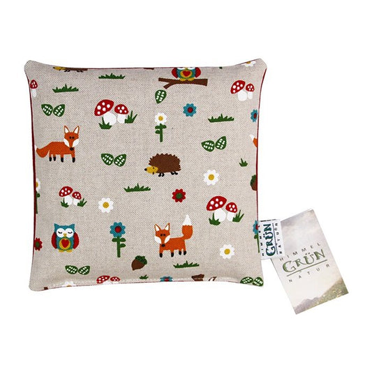 HIMMELGRÜN Kinder Kirschkernkissen 20x20cm Waldtie