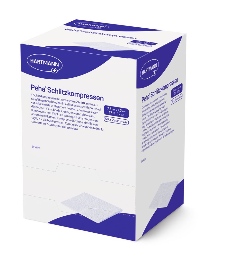 PEHA Schlitzkompr T 17 7.5x7.5cm 12f st