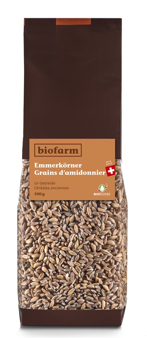 BIOFARM Emmerkörner Knospe