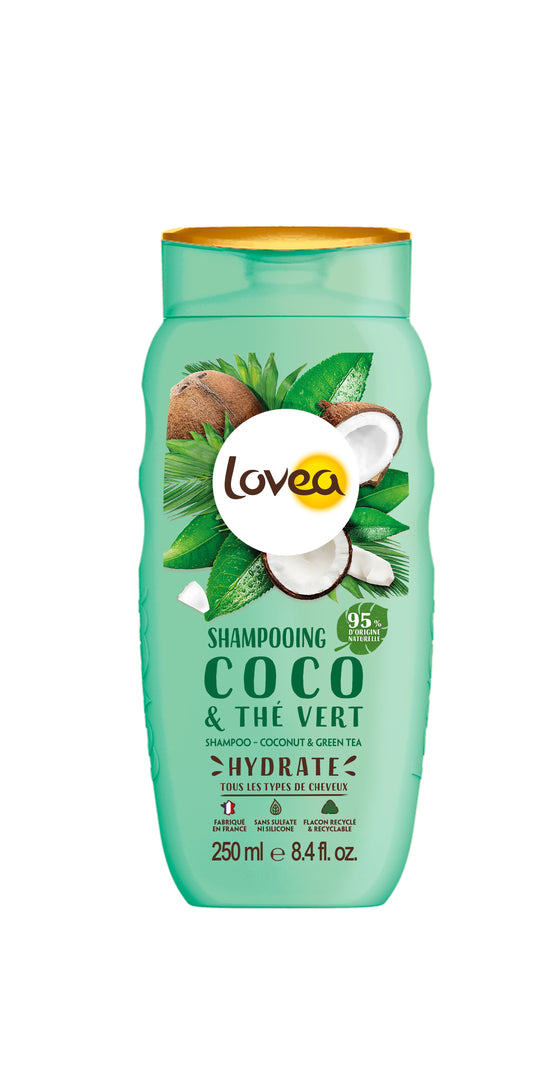 LOVEA Shampoo Grüntee Kokos