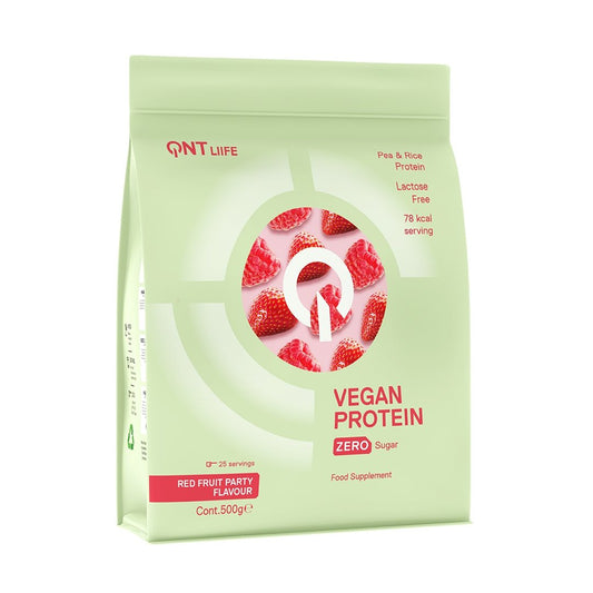QNT Vegan Protein Zero Sug-Lact Fr Red Fruit