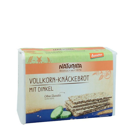 NATURATA Knäckebrot Vollkorn mit Dinkel