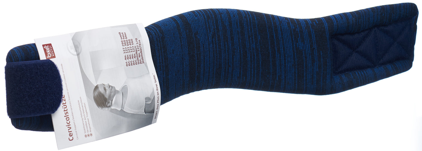 BORT Cervicalstütze Eco 9cm/-45cm blau/schwarz