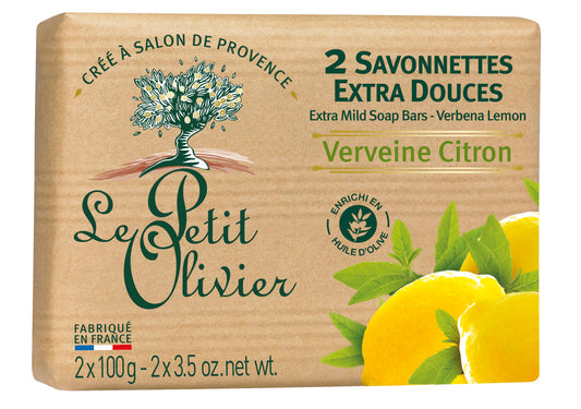 LE PETIT OLIVIER savon verveine-citron
