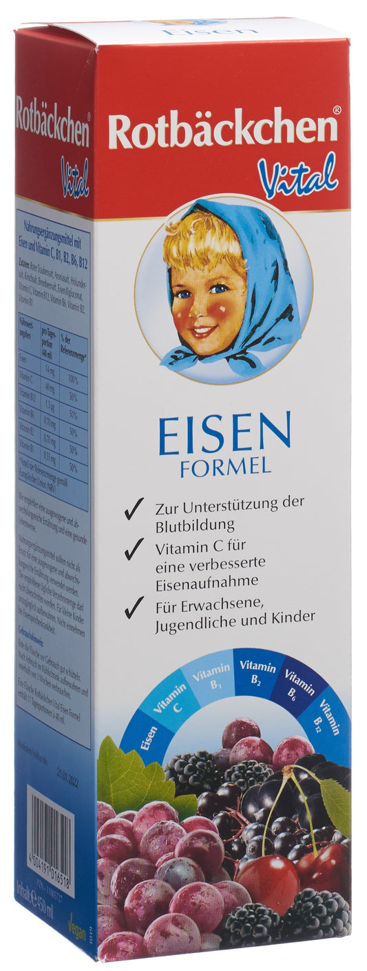 RABENHORST Rotbäckchen Vital Eisen Formel