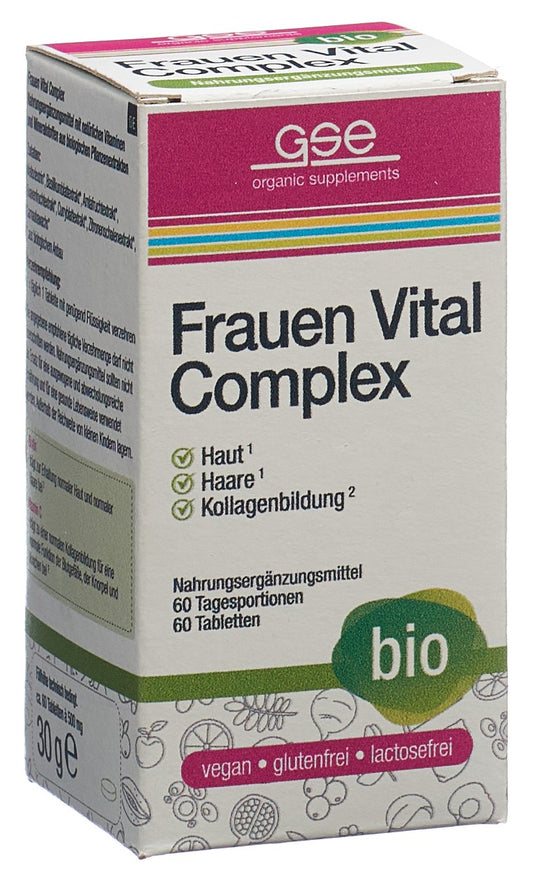 GSE Frauen Vital Complex Tabl Bio