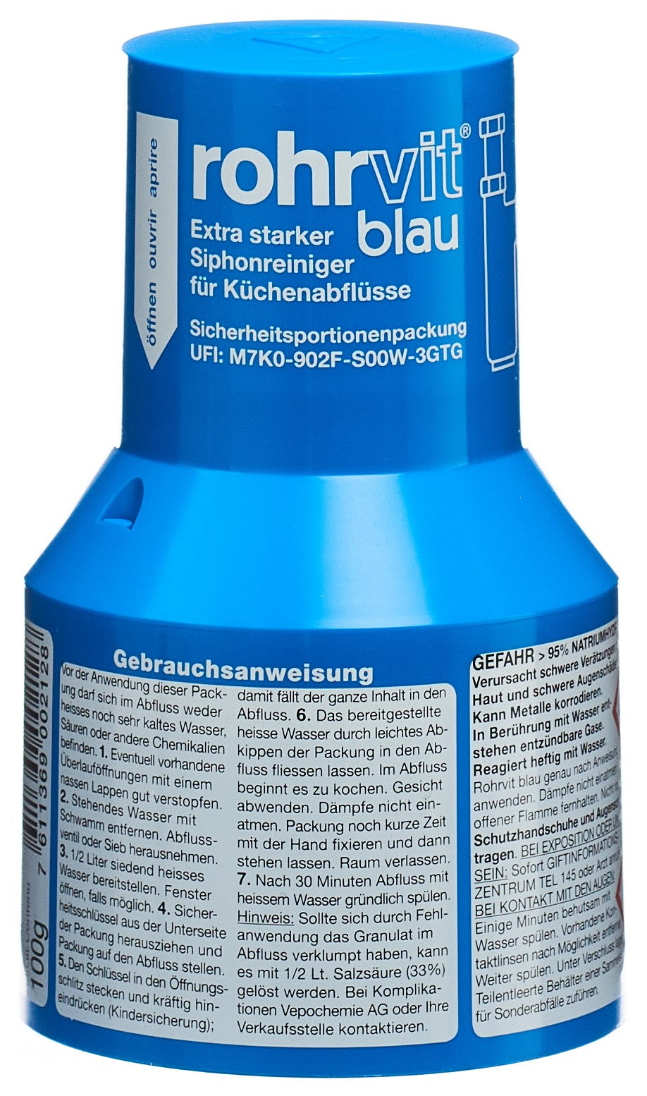 ROHRVIT Ablaufreiniger Gran blau