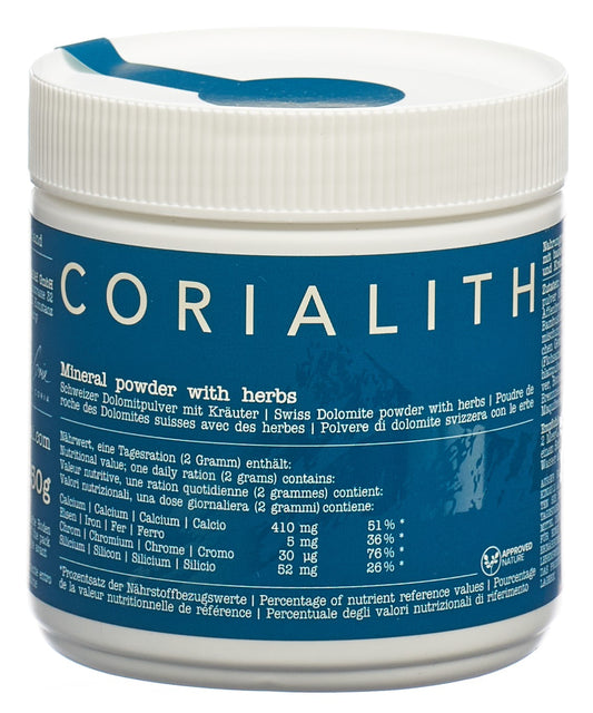 CORIALITH Schweizer Dolomitpulver Kräuter