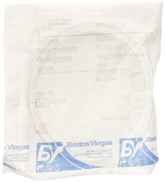 BASTOS Einweg Schale 250ml Plastik steril