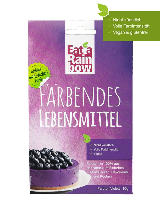 EAT A RAINBOW Färbendes Lebensmittel violett