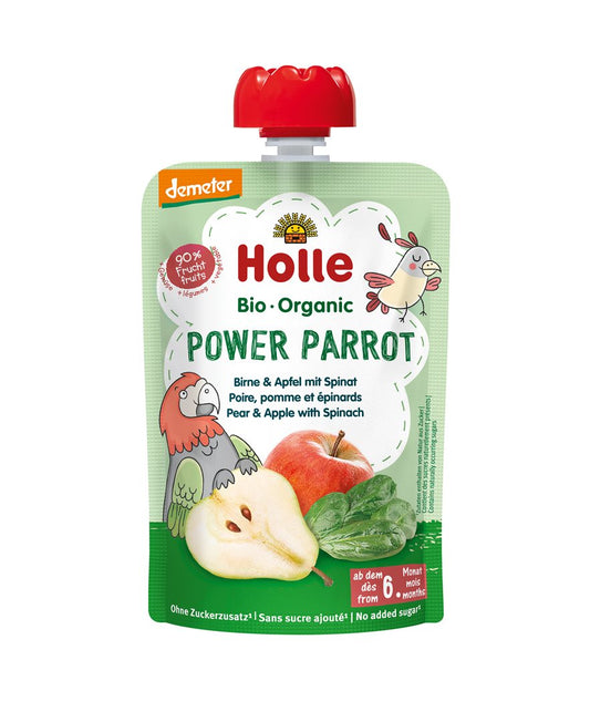 HOLLE Power Parrot Pouchy Birne Apfel Spinat
