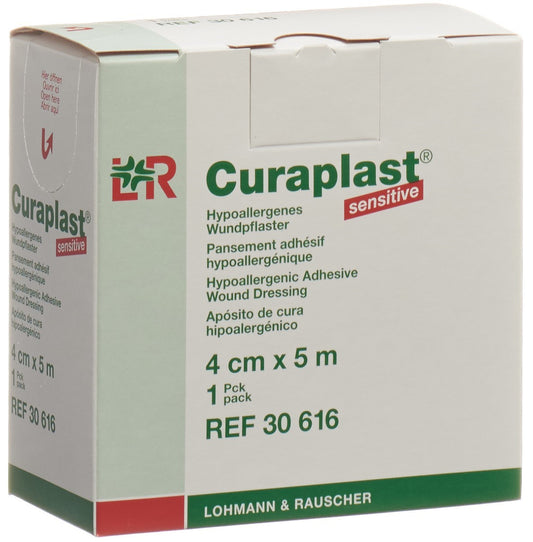 CURAPLAST Wundverband 4cmx5m hautfarbig