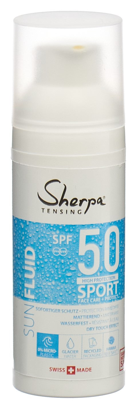 SHERPA TENSING Sun Fluid SPF50 Sport