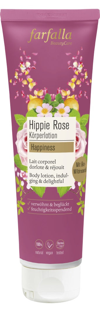 FARFALLA Körperlotion Hippie rose