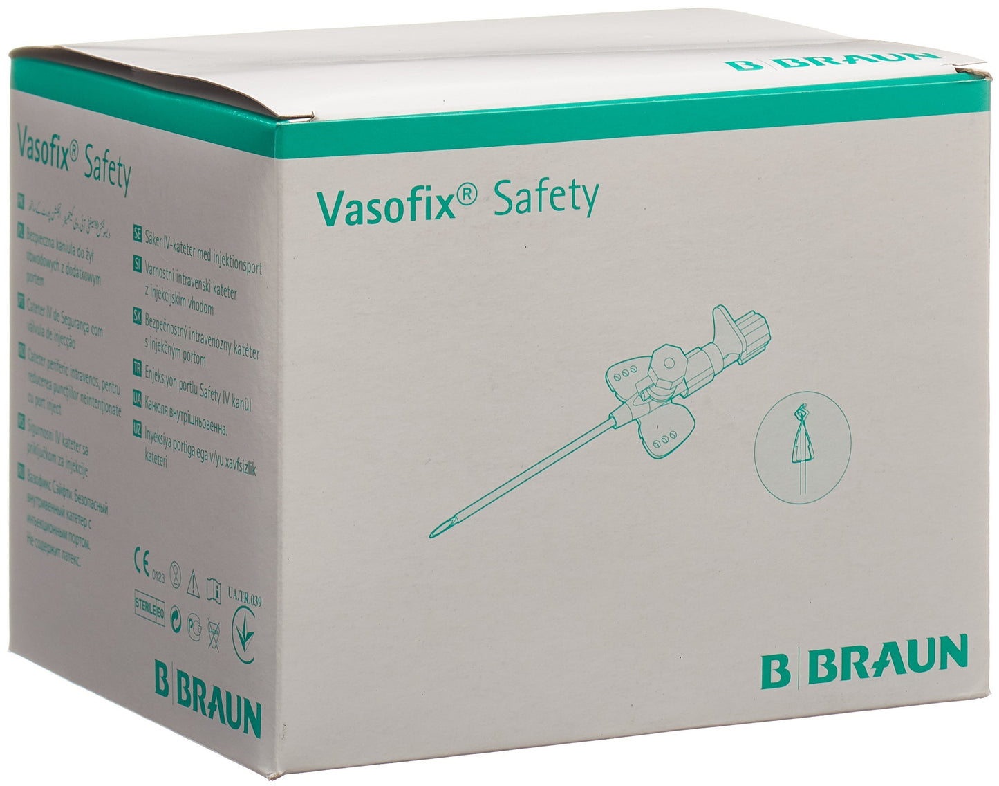 VASOFIX Safety IV-Kanüle 20G 1.1x33mm rosa