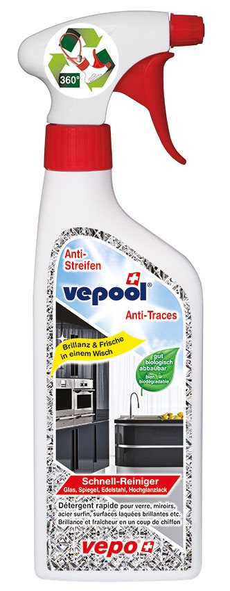 VEPOOL Anti-Streifen Schnellrein 360°