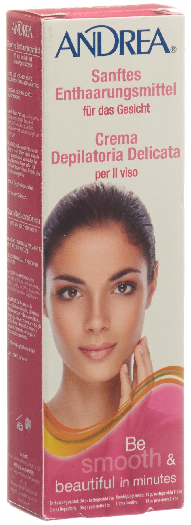 ANDREA Visage Clair Enthaarungscreme Gesicht