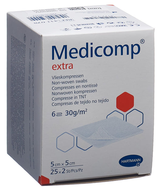 MEDICOMP Extra 6 fach S30 5x5cm st