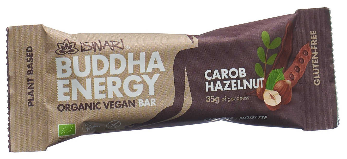 ISWARI Energy Bar Johannisbrot&Hasel BIO
