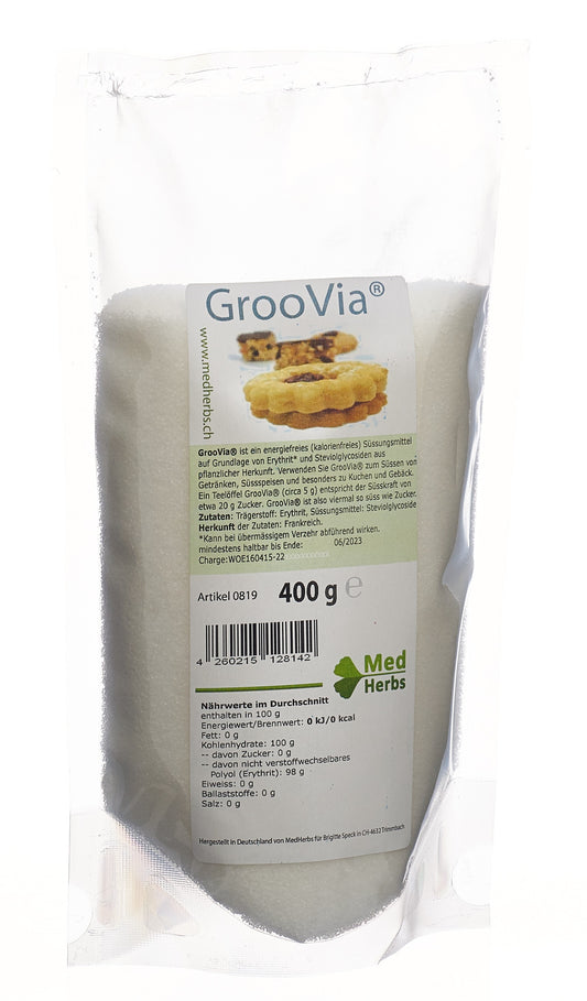 GROOVIA Stevia Plv