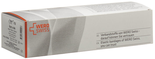 WERO SWISS Fix El Gazebinde 4mx6cm weiss