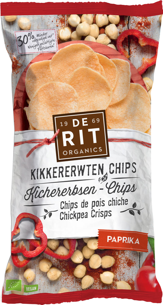 DE RIT Kichererbsen-Chips Paprika Bio