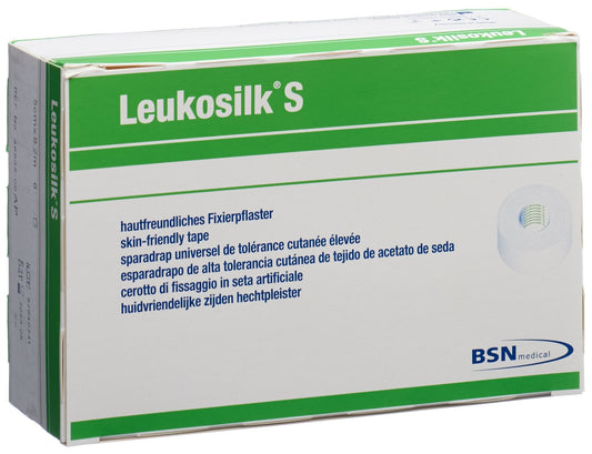 LEUKOSILK S Heftpflaster 9.2mx5cm weiss
