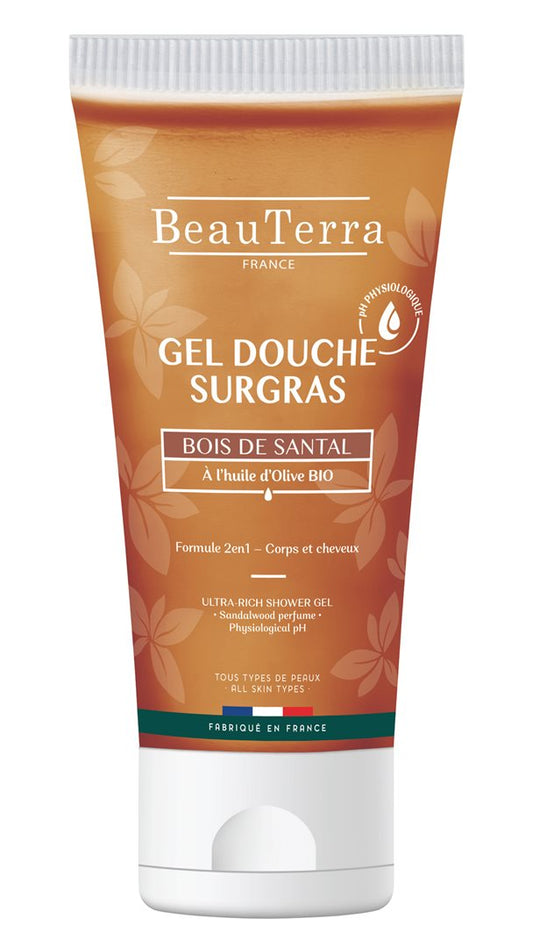 BEAUTERRA Duschgel reichhaltig Sandelholz